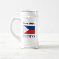 Philippines and Filipino Flag Personalized