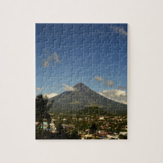 Philippines Bicol Mayon Volcano Photography Jigsaw Puzzle