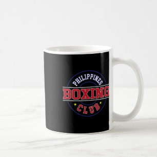 Philippines Boxing Club Gym Boxer Filipino Pinoy P Coffee Mug