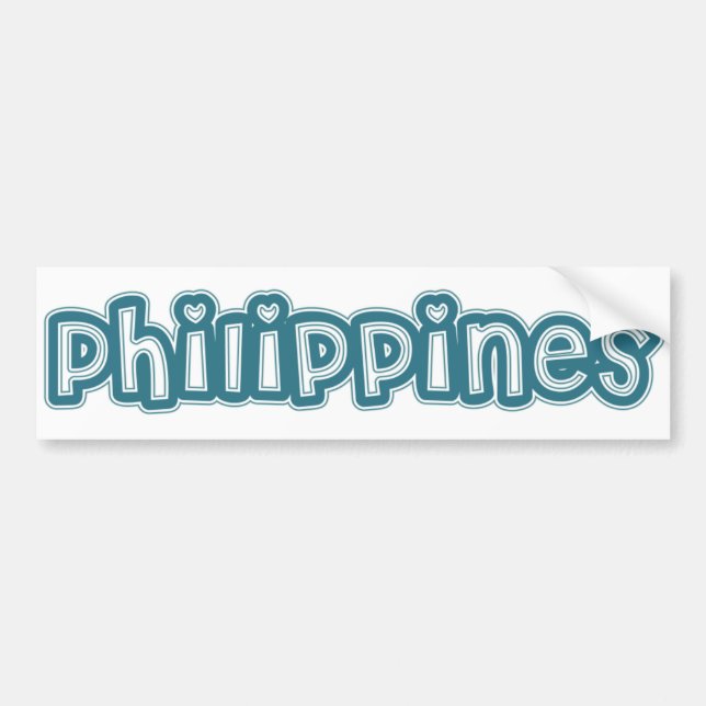Philippines Bumper Sticker (Front)