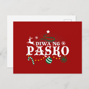 Philippines Christmas - Diwa ng Pasko Postcard