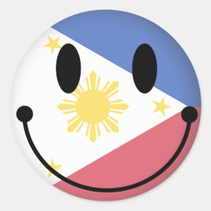 Philippines Classic Round Sticker
