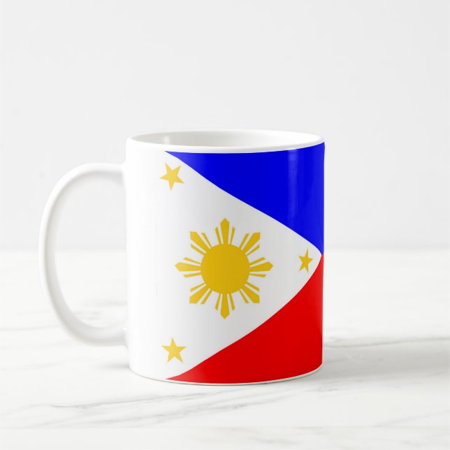 Philippines country flag nation symbol coffee mug (Left)