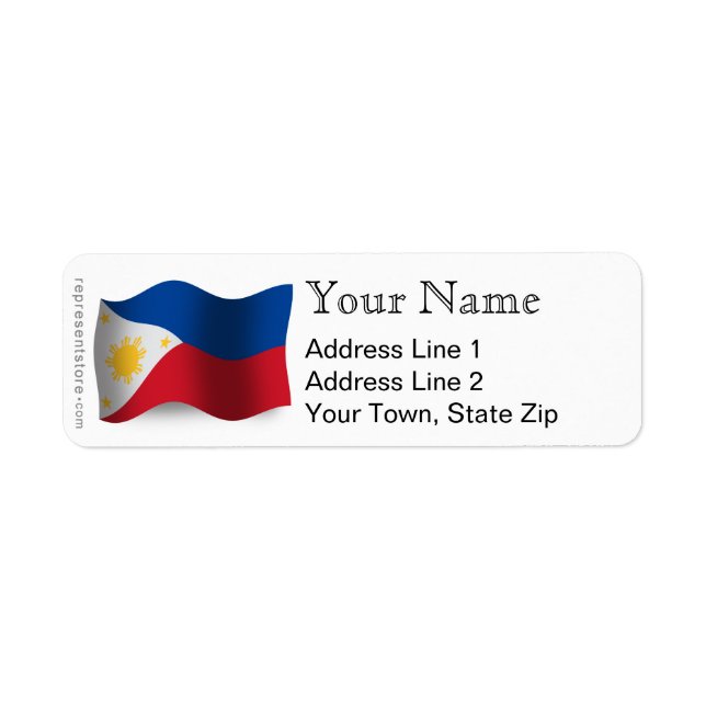 Philippines - Drapeau (Devant)
