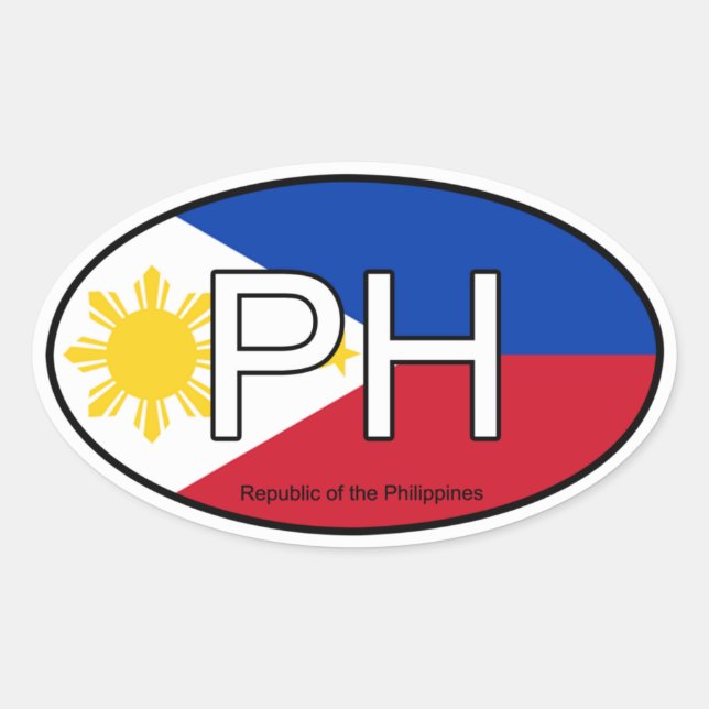 Philippines Euro Sticker (Front)