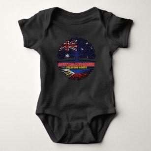 Philippines Filipino Australian Australia Tree Baby Bodysuit