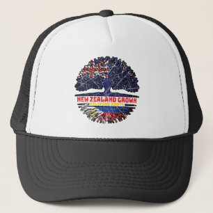 Philippines Filipino New Zealander New Zealand Trucker Hat