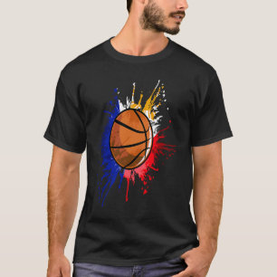Philippines Filipino Sport Basketball Basket Ball T-Shirt
