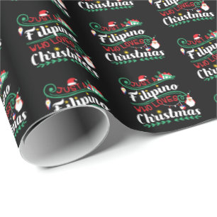 Philippines - Filipino Who Loves Christmas Wrapping Paper