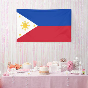 Philippines flag banner