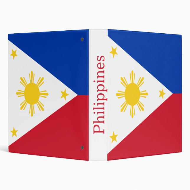 Philippines Flag Binder (Background)
