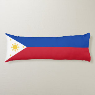 Philippines flag body pillow