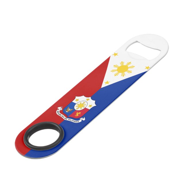 Philippines flag-coat of arms bar key (Front Angled)
