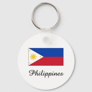 Philippines Flag Design Keychain