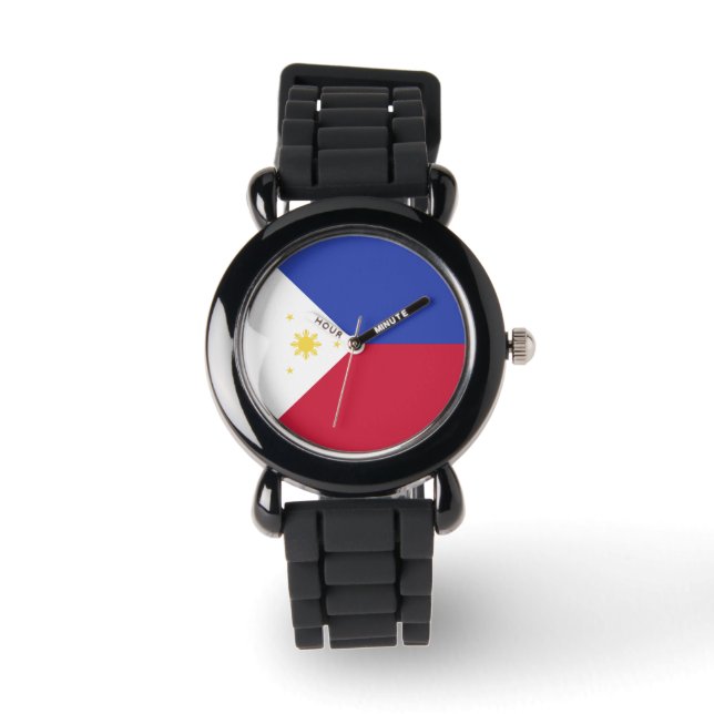 Philippines Flag Emblem Watch (Front)