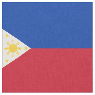 Philippines flag fabric
