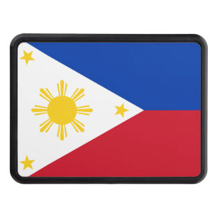 Philippines Flag Filipino Flag Trailer Hitch Cover