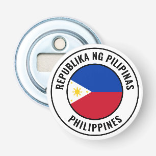 Philippines Flag Gorgeous Patriotic Bottle Opener