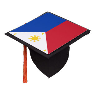 Philippines Flag Graduation Cap Topper