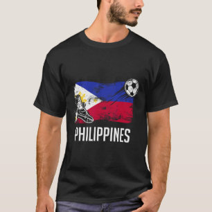 Philippines Flag Jersey Philippine Soccer Team Phi T-Shirt