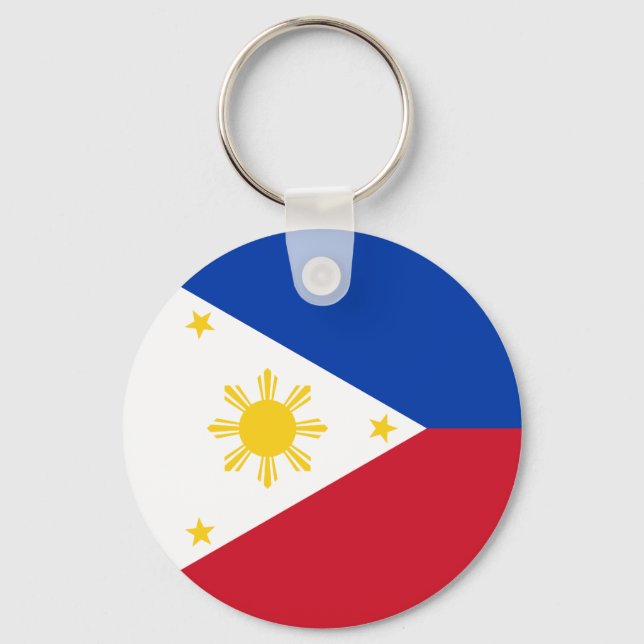 Philippines Flag Keychain (Front)