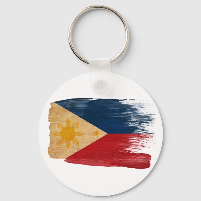 Philippines Flag Keychain (Front)