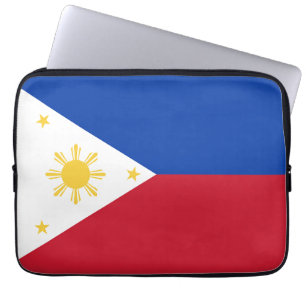 Philippines flag laptop sleeve