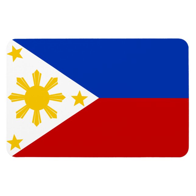 Philippines Flag Magnet (Horizontal)