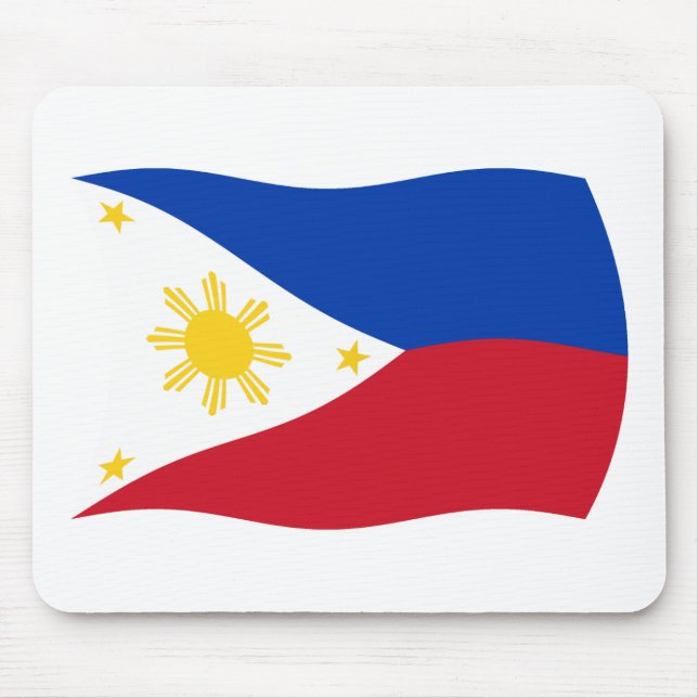 Philippines Flag Mousepad (Front)