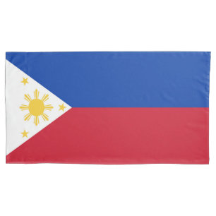 Philippines flag pillowcase