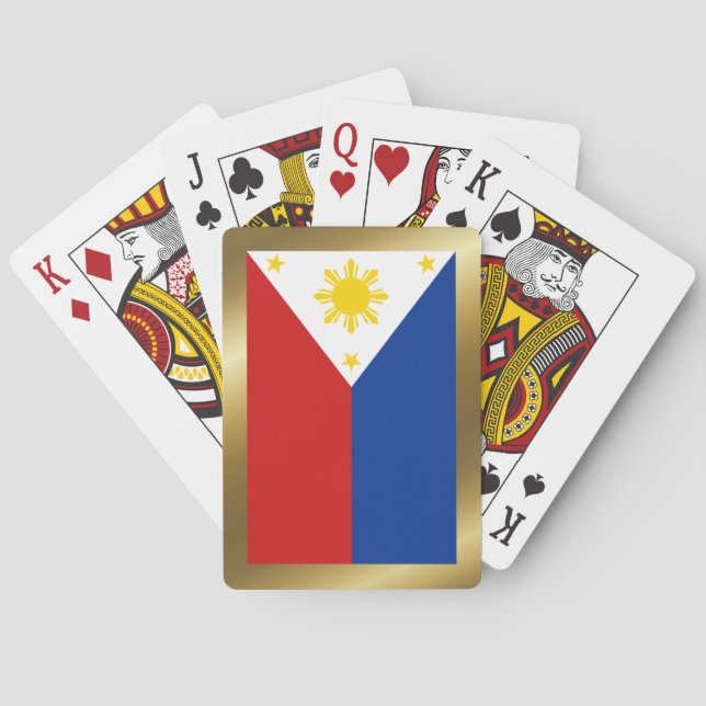 Philippines Flag Playing Cards (Back)