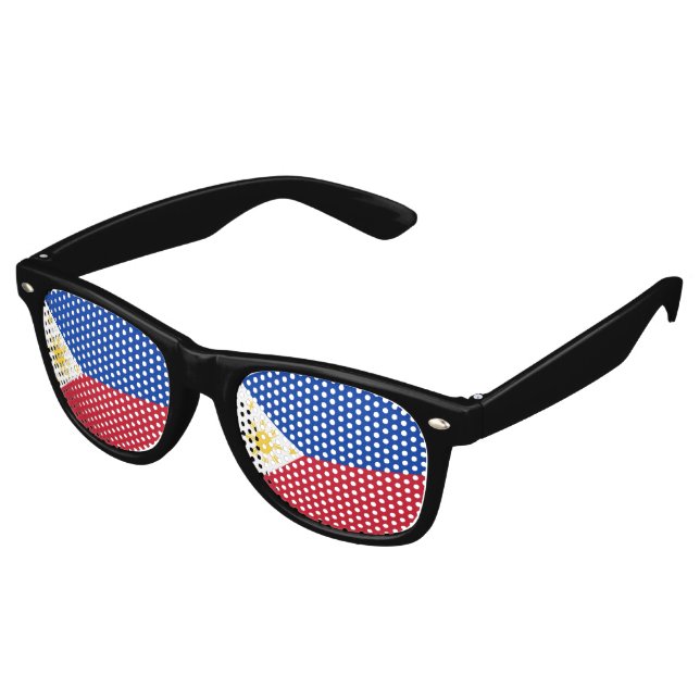 Philippines flag retro sunglasses (Angled)