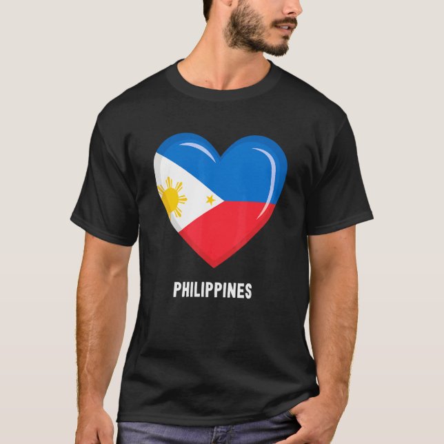 Philippines Flag T-Shirt (Front)