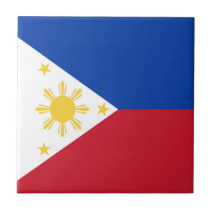 Philippines flag tile
