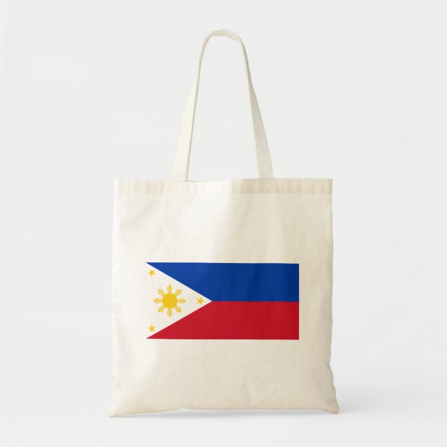 Philippines Flag Tote Bag (Front)