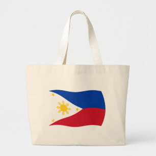 Philippines Flag Tote Bag