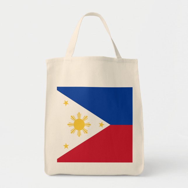 Philippines flag tote bag (Front)