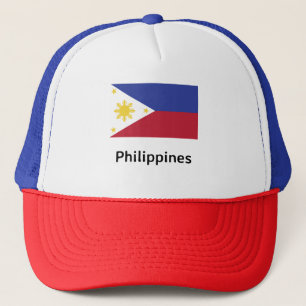 Philippines Flag Trucker Hat