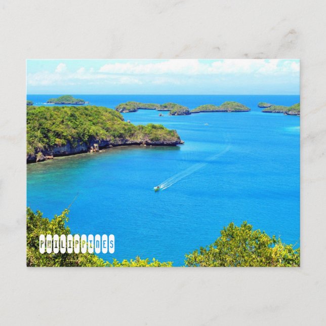 Philippines Islands Postcard (Front)