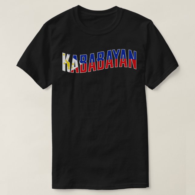Philippines Kababayan T-Shirt (Design Front)