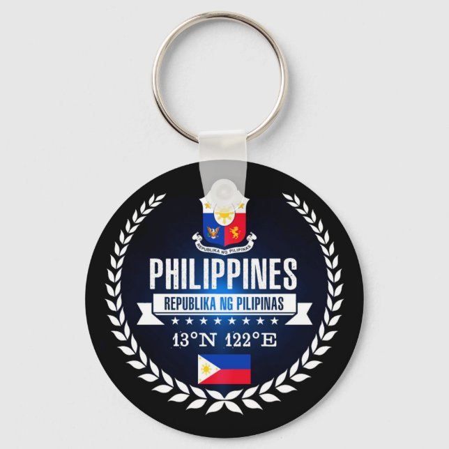 Philippines Keychain (Front)