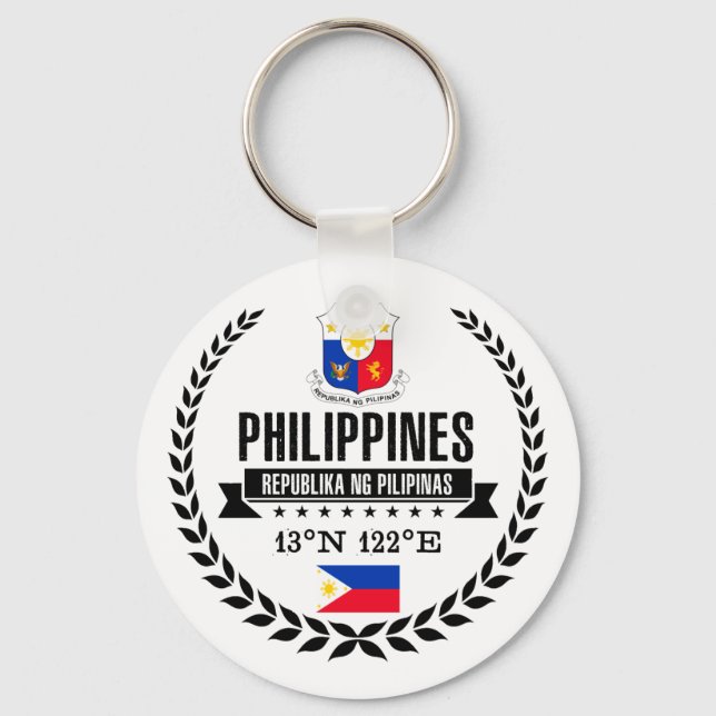Philippines Keychain (Front)
