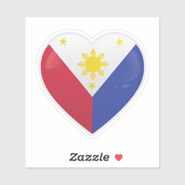 Philippines  Love Flag (Sheet)