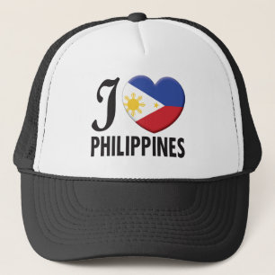 Philippines Love Trucker Hat