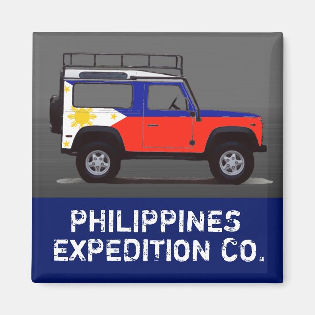 PHILIPPINES MAGNET (Front)