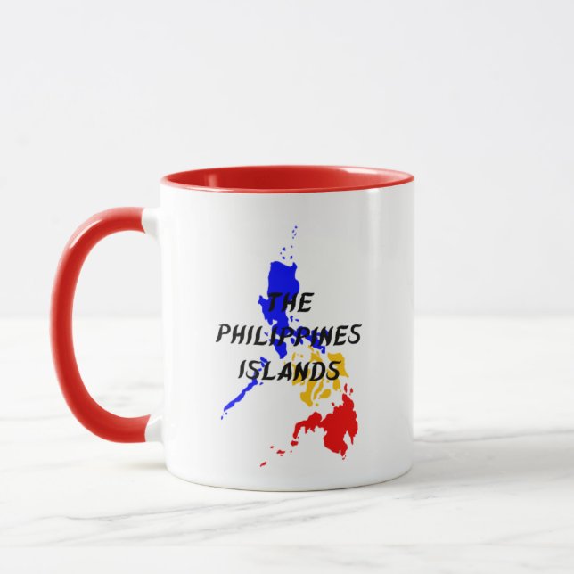 Philippines Map Coffee Mug (Left)