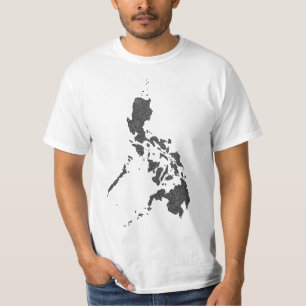 Philippines Map Design T-Shirt
