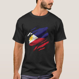 Philippines Map Flag Love Pinoy Filipino Pride Kid T-Shirt