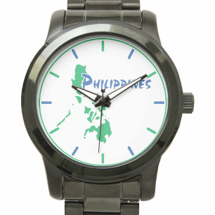 Philippines Map Wristwatch