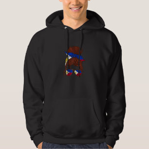 Philippines Messy Filipina Hair Pilipinas Filipino Hoodie